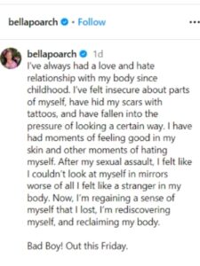 Bella Poarch discusses her anguish from sexual assault.